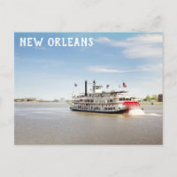 New Orleans Louisiana Mississippi River Boat