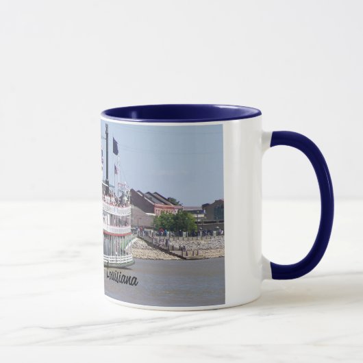 New Orleans Louisiana Mississippi River Boat Tasse (Rechts)