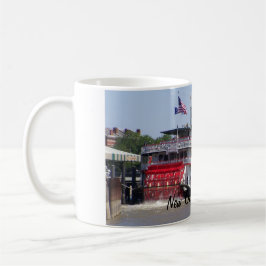 New Orleans Louisiana Mississippi River Boat Tasse