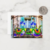 New Orleans, Louisiana Mitteilungskarte (Vorderseite/Rückseite Beispiel)