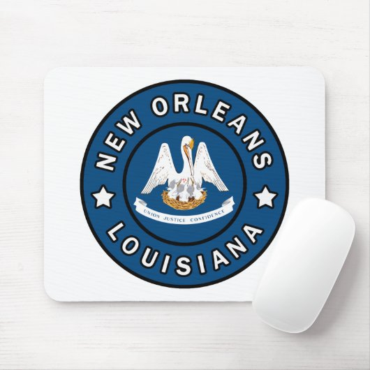 New Orleans Louisiana Mousepad (Mit Mouse)