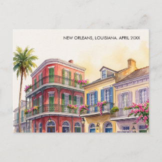 New Orleans Louisiana Nola Reise Französisches Vie Postkarte