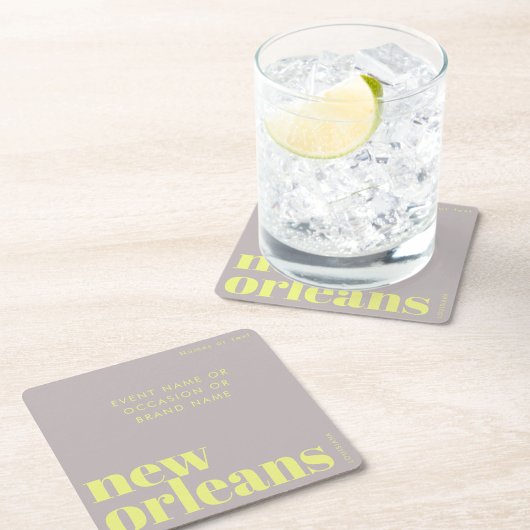 New orleans Louisiana Party Paper Untersetzer