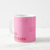 New orleans Louisiana Party Paper Untersetzer Kaffeetasse (Vorderseite Links)