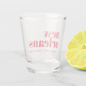 New Orleans Louisiana Party Schnapsglas (Rückseite)