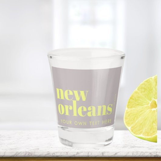 New Orleans Louisiana Party Schnapsglas