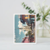 New Orleans Louisiana Pop Kunst, Dichtung und Musi Postkarte (Stehend Vorderseite)