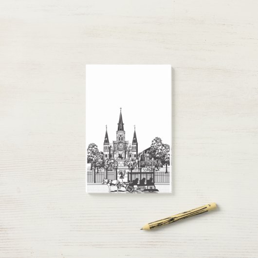 New Orleans, Louisiana Post-it Klebezettel (Auf Schreibtisch)