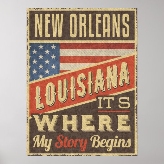 New Orleans Louisiana Poster (Vorne)