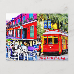 New Orleans, Louisiana Postkarte
