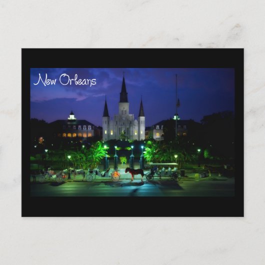 New Orleans Louisiana Postkarte (Vorderseite)