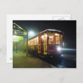 New Orleans, Louisiana - Riverfront Streetcar Postkarte (Vorne/Hinten)
