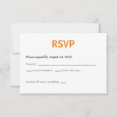 New Orleans Louisiana RSVP Card Retro (Vorderseite)