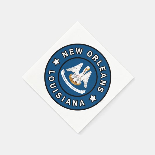 New Orleans Louisiana Serviette (Ecke)