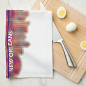 New Orleans Louisiana Skyline Geschirrtuch (Viertel Falte)