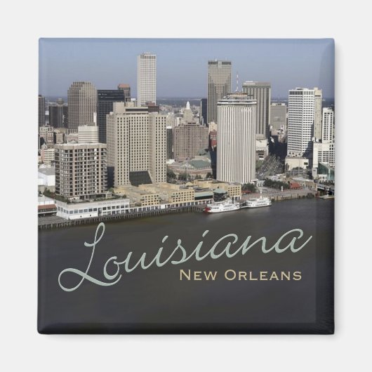 New Orleans Louisiana Souvenir Kühlschrankmagnet (Vorne)