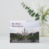 New Orleans, Louisiana St. Louis Kathedrale Postkarte (Stehend Vorderseite)