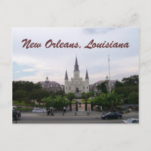 New Orleans, Louisiana St. Louis Kathedrale Postkarte