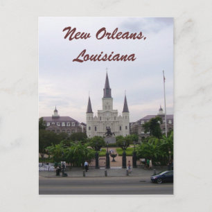 New Orleans, Louisiana St. Louis Kathedrale Postkarte