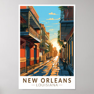 New Orleans Louisiana Städtische Badeanstalt Poster