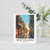 New Orleans Louisiana Städtische Badeanstalt Postkarte (Stehend Vorderseite)