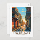 New Orleans Louisiana Städtische Badeanstalt Postkarte (Vorne/Hinten)