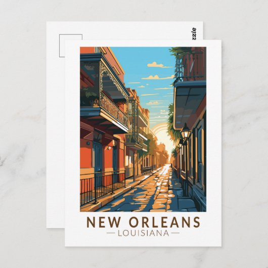 New Orleans Louisiana Städtische Badeanstalt Postkarte (Vorne/Hinten)