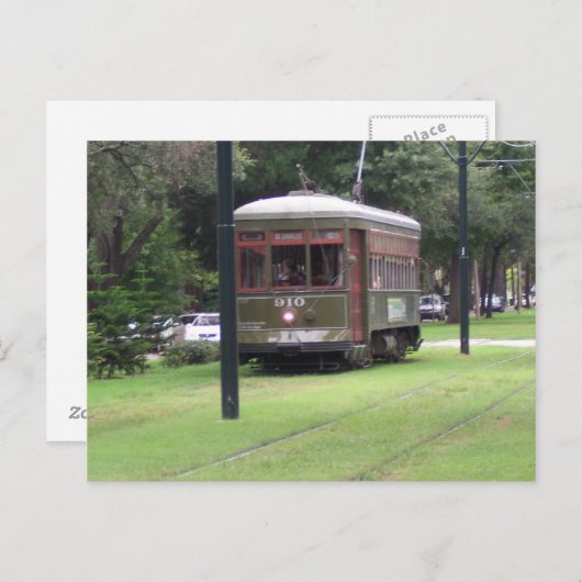 New Orleans, Louisiana Street Postkarte (Vorne/Hinten)