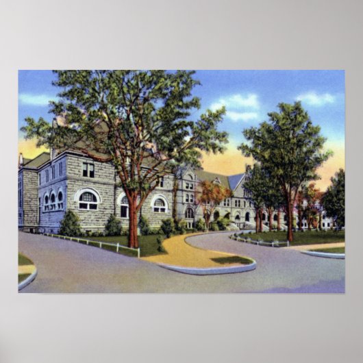 New Orleans Louisiana Tulane University Poster (Vorne)