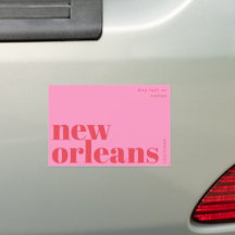 New Orleans Louisiana typografisches Party