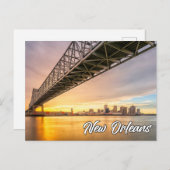 New Orleans, Louisiana, USA Postkarte (Vorne/Hinten)