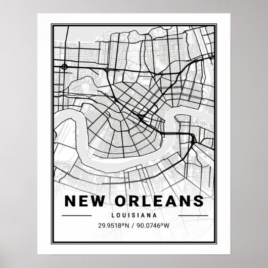 New Orleans Louisiana USA Reisen Poster (Vorne)