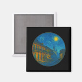 New Orleans Louisiana - Van Gogh Starry Night Styl Magnet (Vorderseite/Rückseite)
