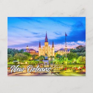 New Orleans, Louisiana, Vereinigte Staaten Postkarte