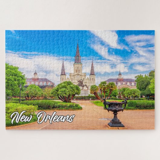 New Orleans, Louisiana, Vereinigte Staaten Puzzle (Horizontal)