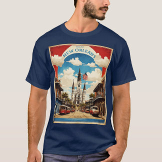 New Orleans Louisiana Vereinigte Staaten von Ameri T-Shirt