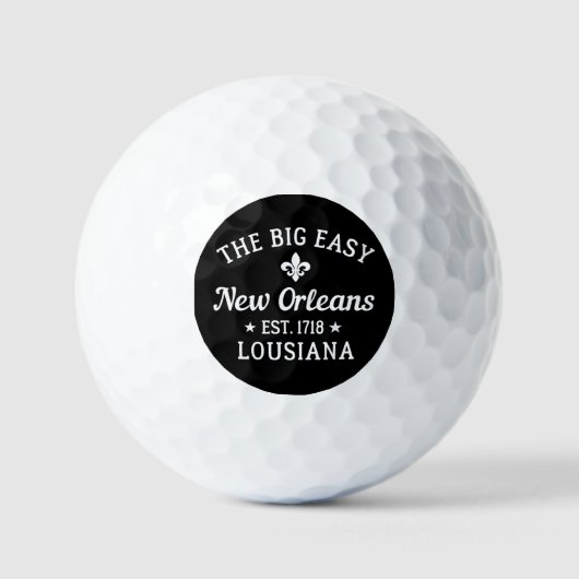 New Orleans Lousiana Golfball (Vorderseite)