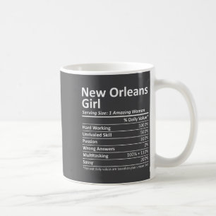 New Orleans Mädchen La Louisiana Lustige Stadt Hei Kaffeetasse