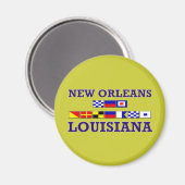 New Orleans Magnet (Vorderseite/Rückseite)