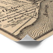 New Orleans Map 1798 Poster (Ecke)