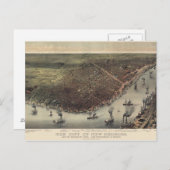 New Orleans Map Postkarte (Vorne/Hinten)