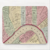 New Orleans Map von Mitchell Mousepad (Vorne)