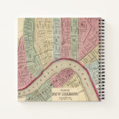 New Orleans Map von Mitchell Notizblock (Rückseite)