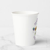 New Orleans Mardi Gras Beignet Beads Maske Po'Boy Pappbecher (Rechts)