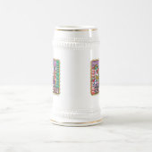 New Orleans Mardi Gras Bierglas (Mittel)