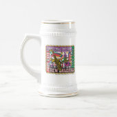 New Orleans Mardi Gras Bierglas (Links)