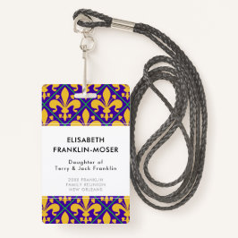 New Orleans Mardi Gras Family Wiedersehen Ausweis