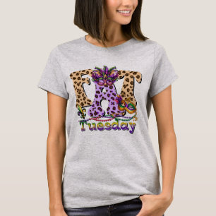New Orleans Mardi Gras Fat Tuesday wird übersetzt  T-Shirt