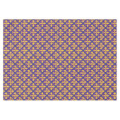 New Orleans Mardi Gras Lilie Tischdecke (Vorderseite (Horizontal))