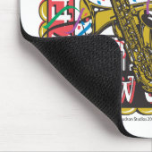 New Orleans Mardi Gras Mousepad (Ecke)